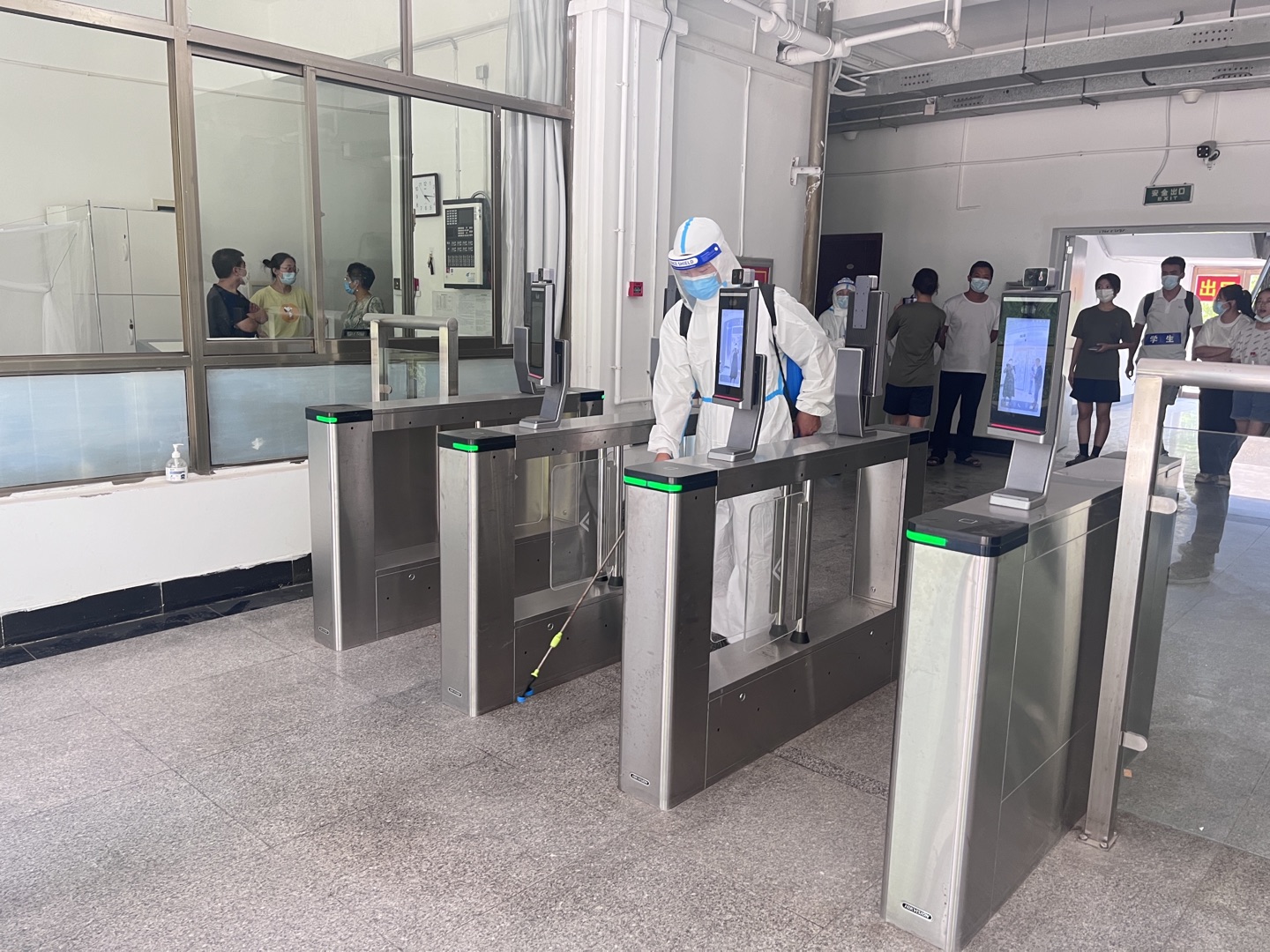 开云电竞网站开展2022年秋季开学前疫情防控演练 开云电竞网站开展2022年秋季开学前疫情防控演练