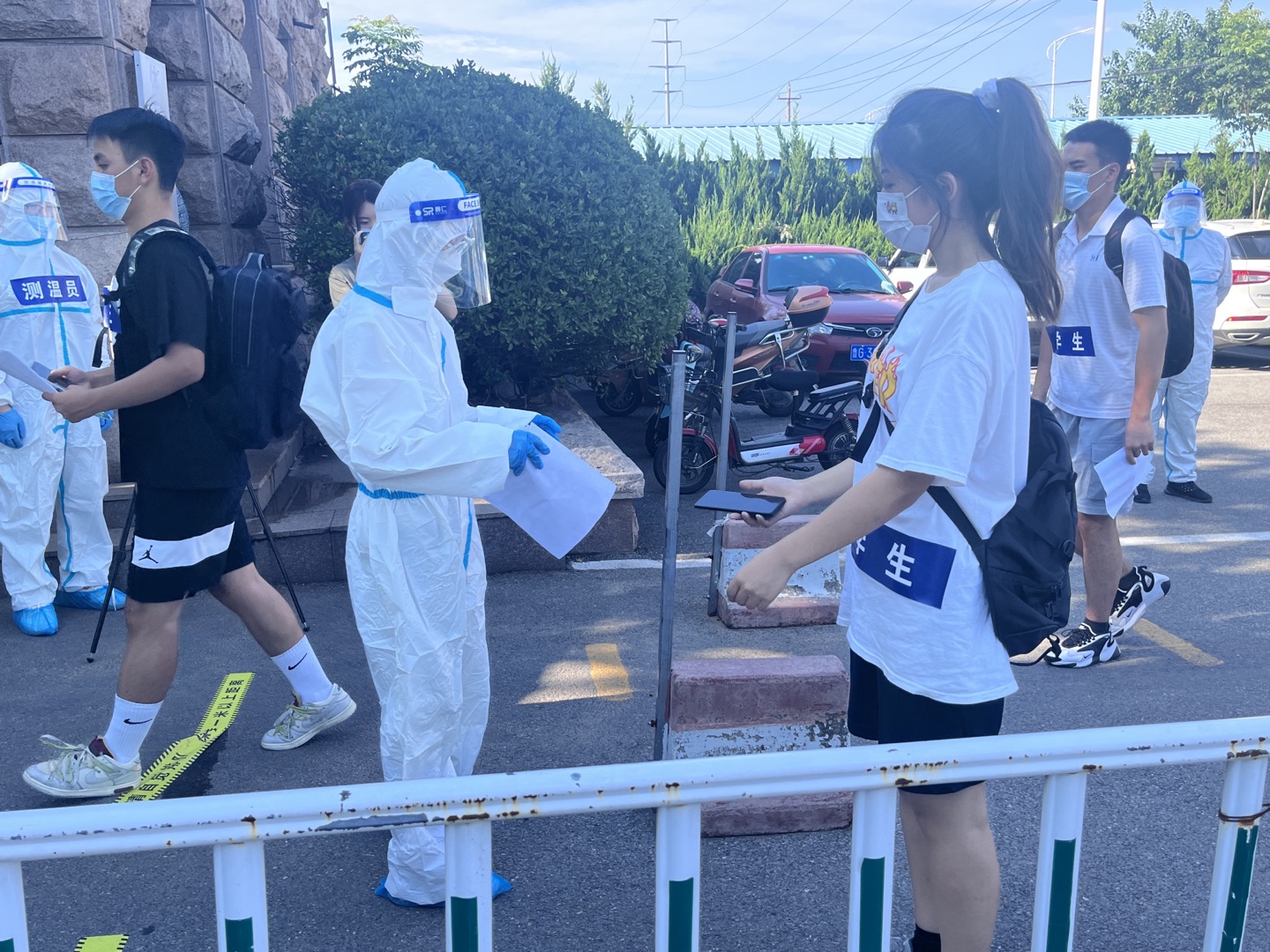 开云电竞网站开展2022年秋季开学前疫情防控演练 开云电竞网站开展2022年秋季开学前疫情防控演练