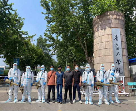 校园消杀筑防线 凝心聚力保安全 ——开云电竞网站开展校园全面消杀工作 校园消杀筑防线 凝心聚力保安全 ——开云电竞网站开展校园全面消杀工作