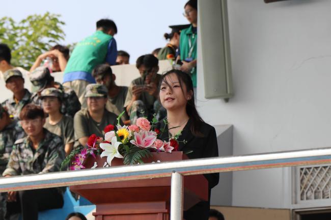 强国有我,青春有为 ——我校隆重举行2023级新生军训结营仪式暨开学典礼 强国有我,青春有为 ——我校隆重举行2023级新生军训结营仪式暨开学典礼