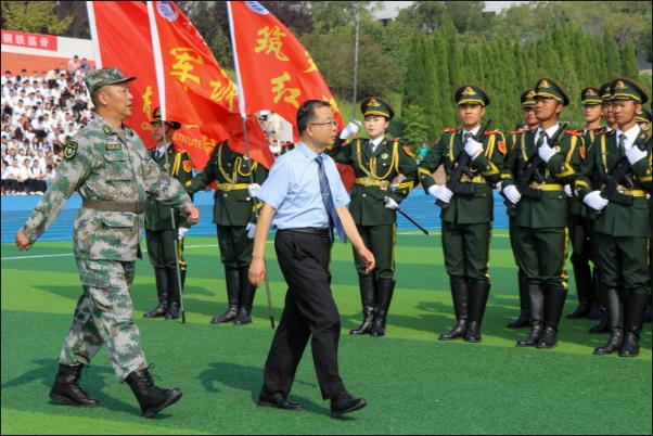 强国有我,青春有为 ——我校隆重举行2023级新生军训结营仪式暨开学典礼 强国有我,青春有为 ——我校隆重举行2023级新生军训结营仪式暨开学典礼