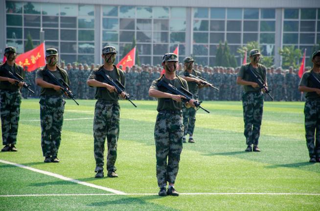 强国有我,青春有为 ——我校隆重举行2023级新生军训结营仪式暨开学典礼 强国有我,青春有为 ——我校隆重举行2023级新生军训结营仪式暨开学典礼